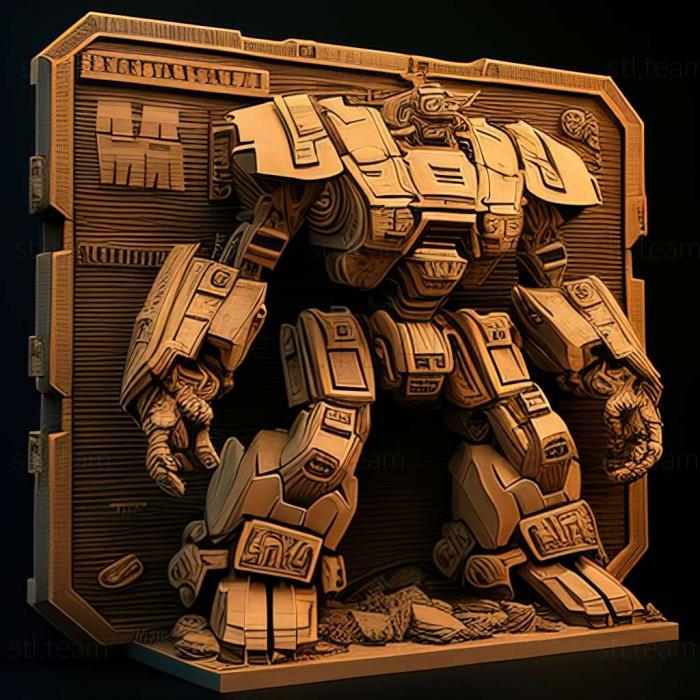 3D модель Гра MechWarrior 3 (STL)